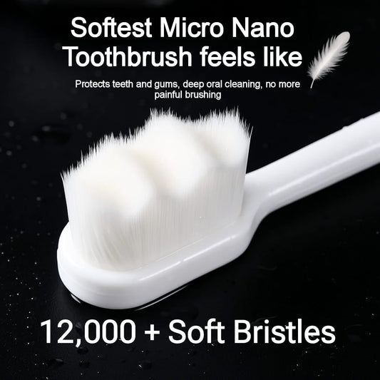 World Softest Bristle Toothbrush™ 4 Pcs With Travel Case