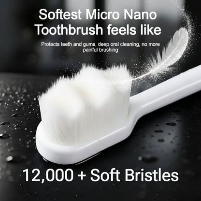 World Softest Bristle Toothbrush™ 4 Pcs With Travel Case