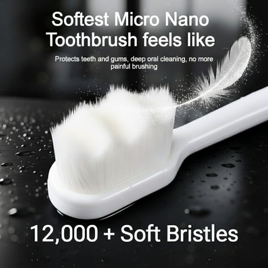 World Softest Bristle Toothbrush™ 4 Pcs With Travel Case